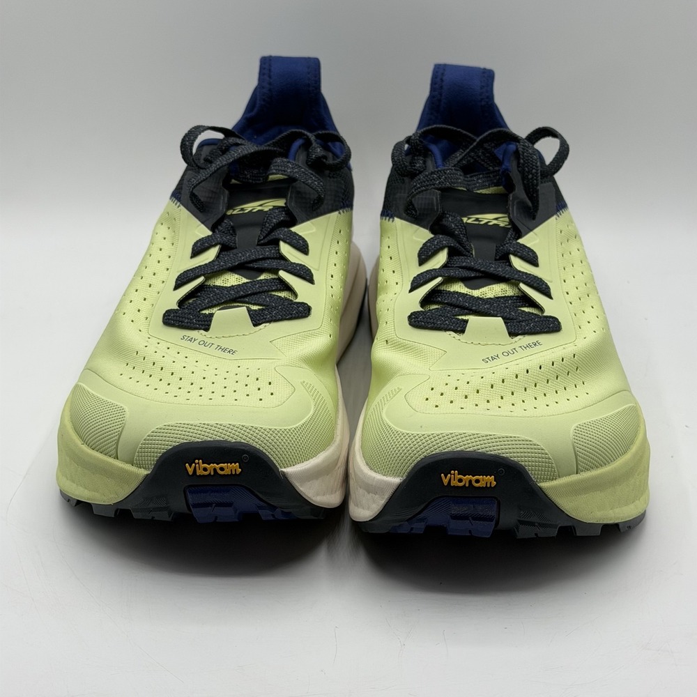 Altra Olympus 6 AL0A85NJ043 Mens Size US 11.5 Black/Green Running Vibram Shoes - Picture 5 of 9